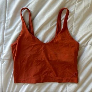 Lululemon Align Tank Top in Canyon Orange
